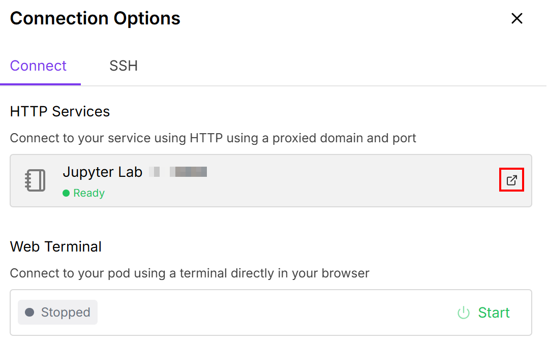 Go to the Jupyter Lab notebook