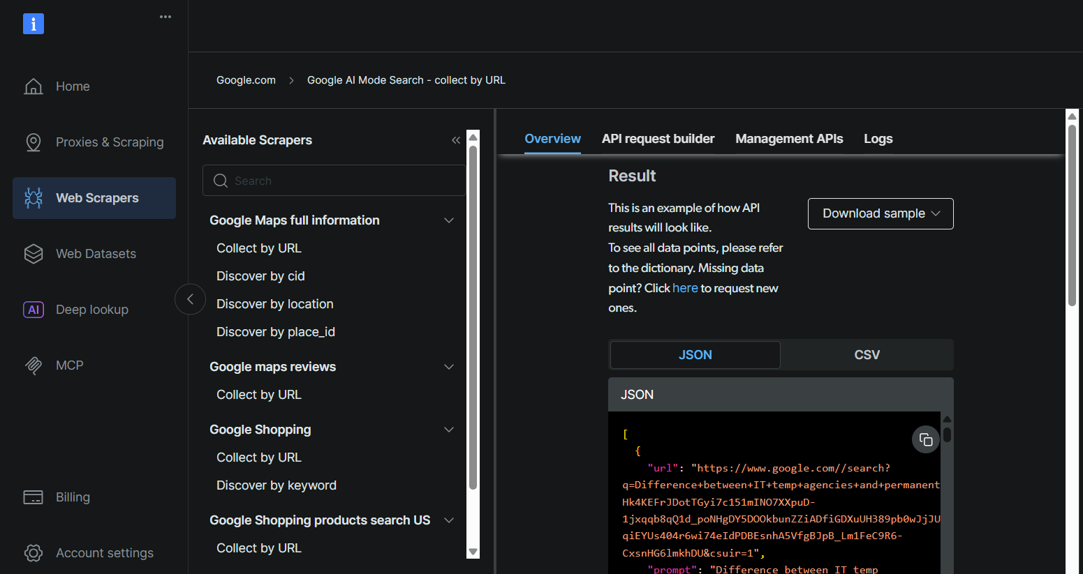 Setting up Bright Data