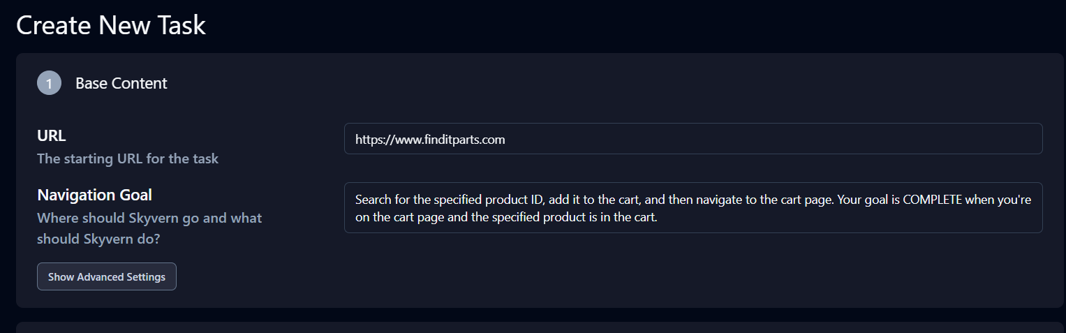 Adding the navigation goal