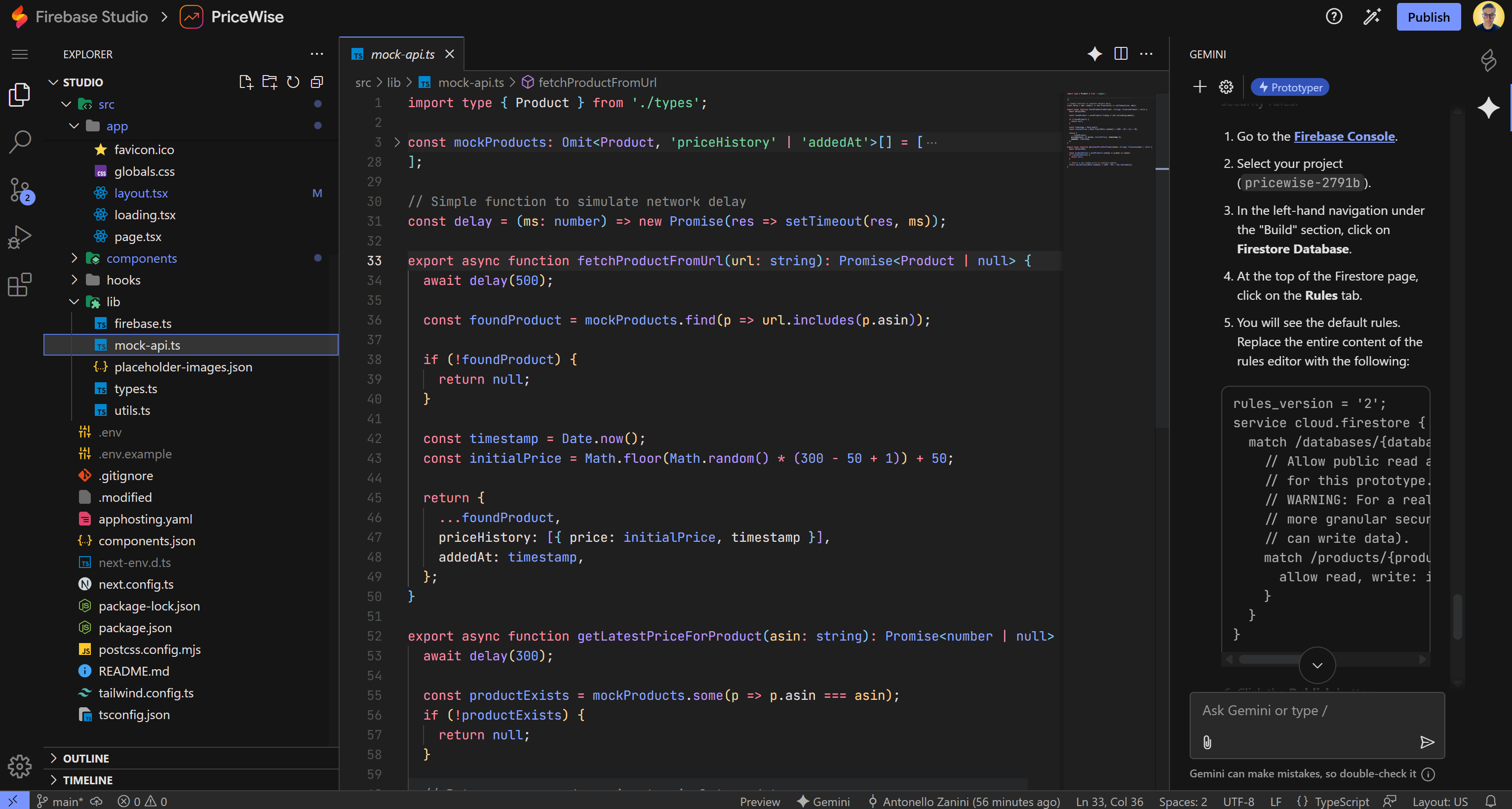 The src/lib/mock-api.ts file